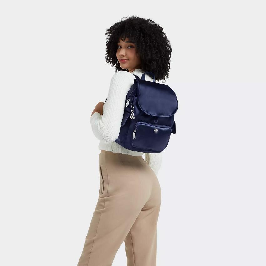 Kipling City Pack Small Fashion Backpacks Blue | UKKi1210H