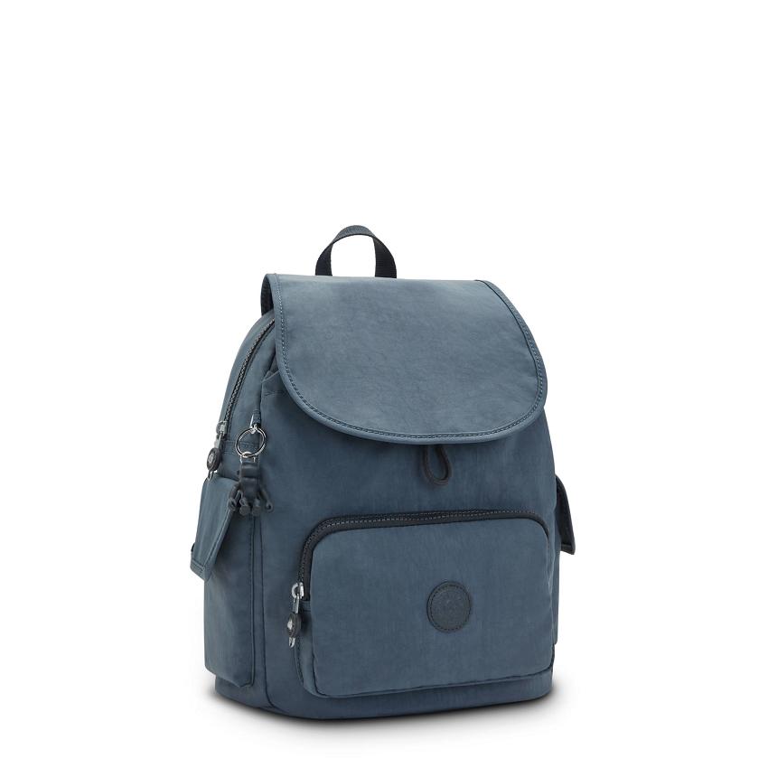 Kipling City Pack Small Fashion Backpacks Navy Grey | UKKi1212K