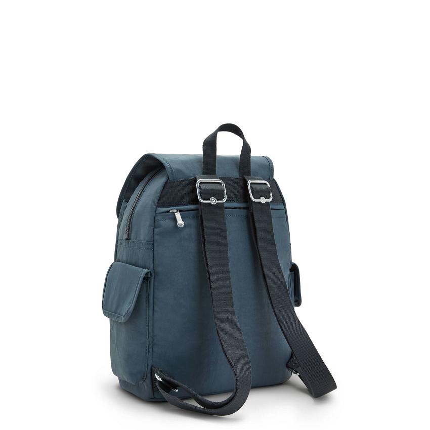 Kipling City Pack Small Fashion Backpacks Navy Grey | UKKi1212K