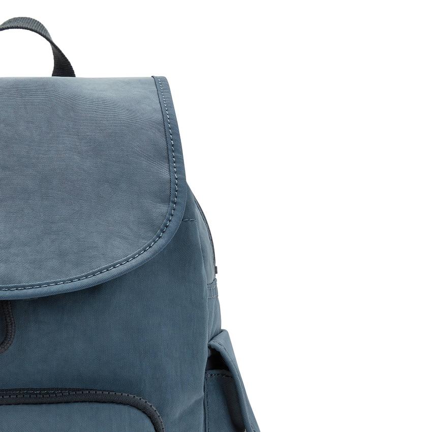 Kipling City Pack Small Fashion Backpacks Navy Grey | UKKi1212K