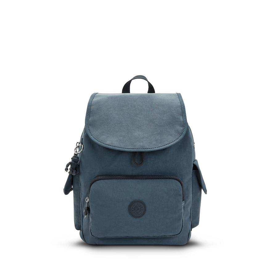 Kipling City Pack Small Fashion Backpacks Navy Grey | UKKi1212K