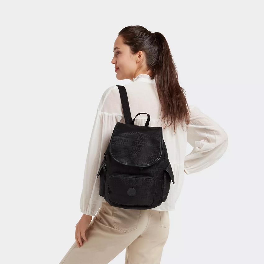 Kipling City Pack Small Fashion Backpacks Black | UKKi1221M