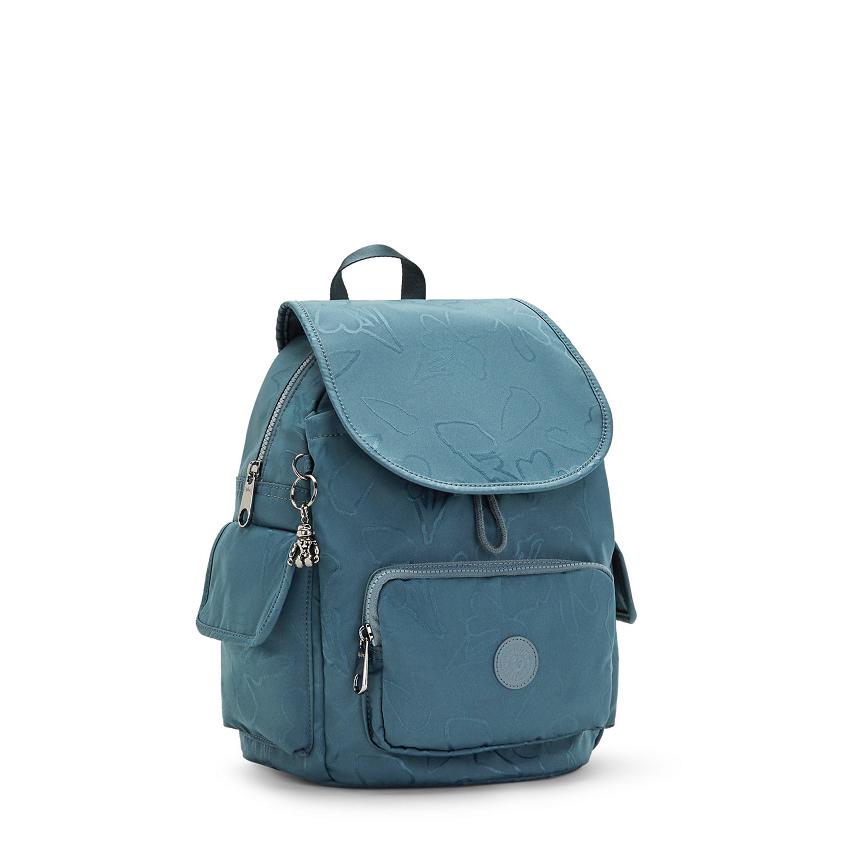 Kipling City Pack Small Fashion Backpacks Navy Grey | UKKi1223D
