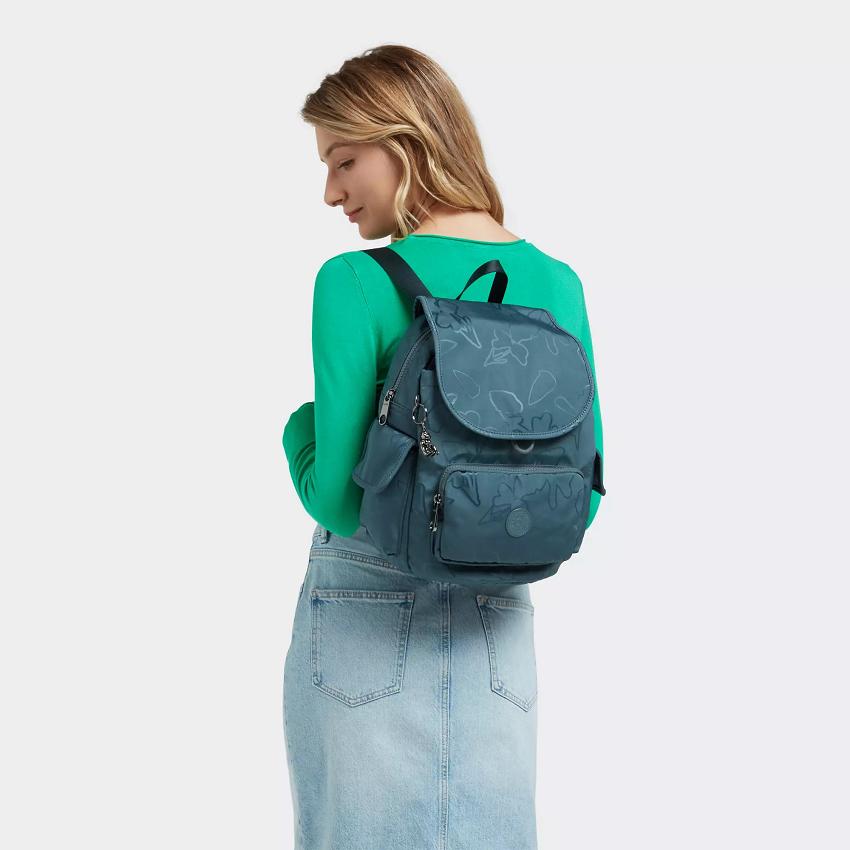 Kipling City Pack Small Fashion Backpacks Navy Grey | UKKi1223D