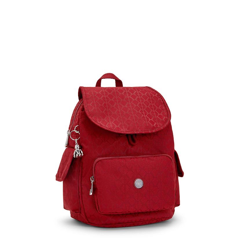 Kipling City Pack Small Fashion Backpacks Red | UKKi1226E