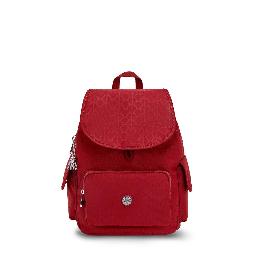 Kipling City Pack Small Fashion Backpacks Red | UKKi1226E