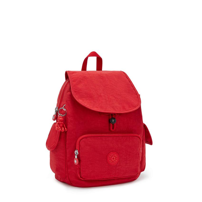 Kipling City Pack Small Travel Backpacks Red | UKKi1393B