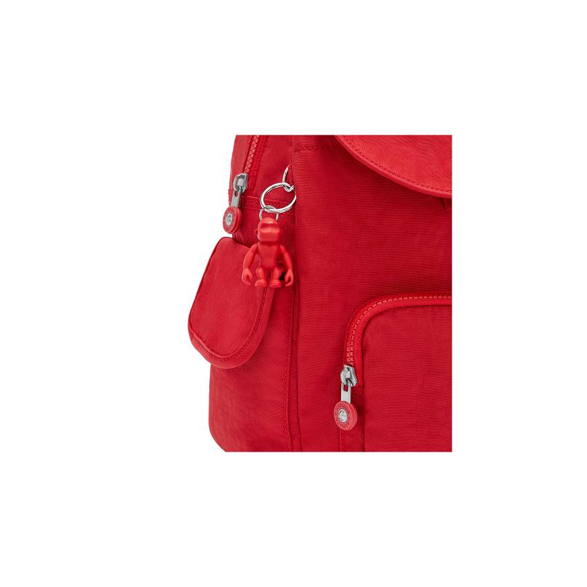 Kipling City Pack Small Travel Backpacks Red | UKKi1393B