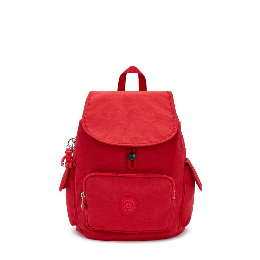 Kipling City Pack Small Travel Backpacks Red | UKKi1393B