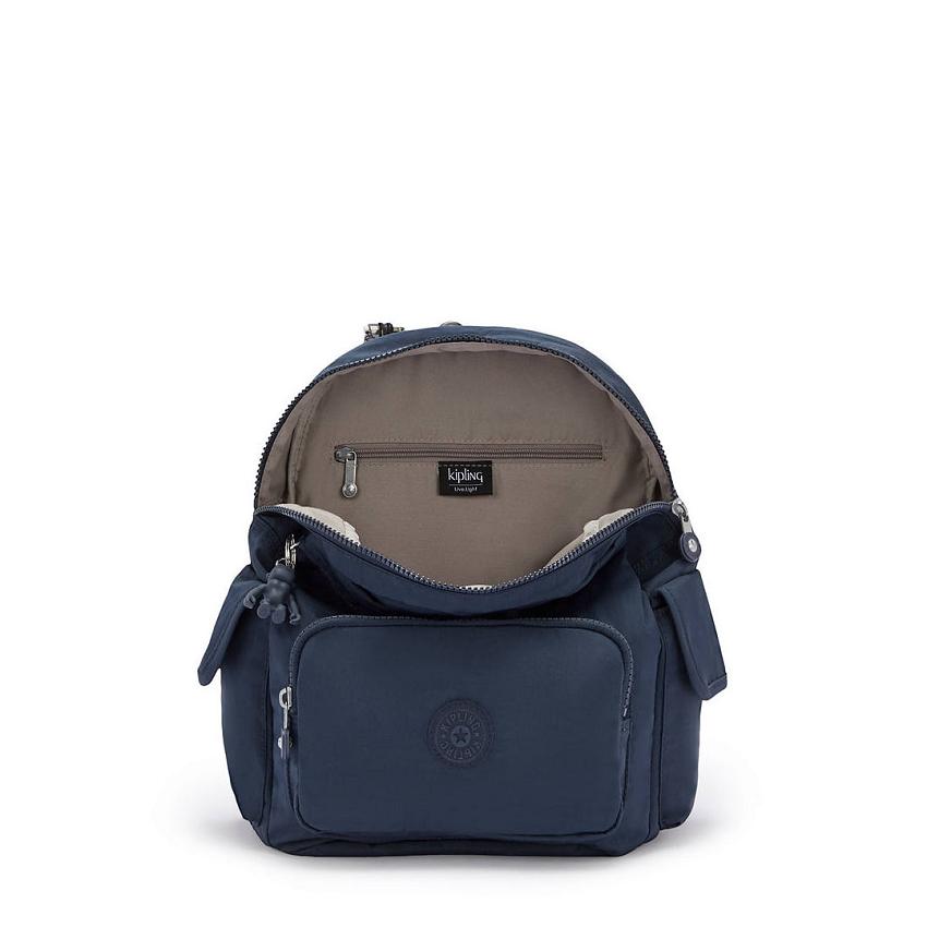 Kipling City Pack Small Travel Backpacks Blue | UKKi1394N