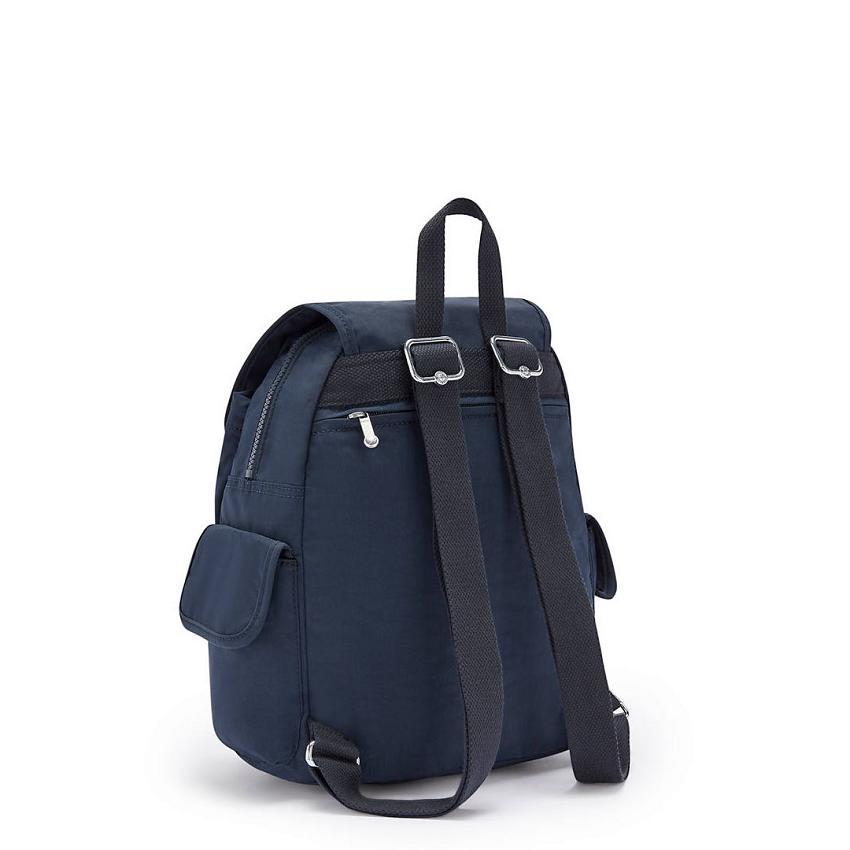 Kipling City Pack Small Travel Backpacks Blue | UKKi1394N