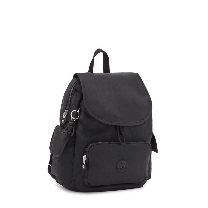 Kipling City Pack Small Travel Backpacks Black | UKKi1395M