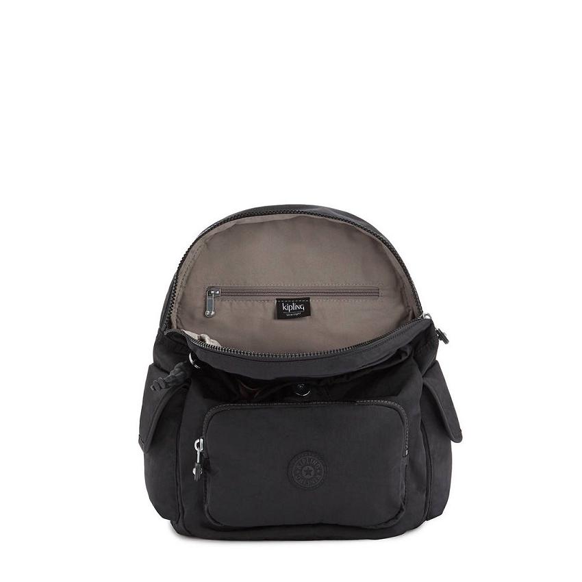 Kipling City Pack Small Travel Backpacks Black | UKKi1395M