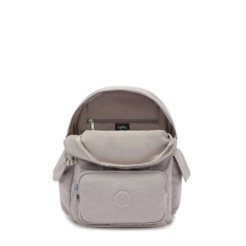 Kipling City Pack Small Travel Backpacks Grey | UKKi1396N