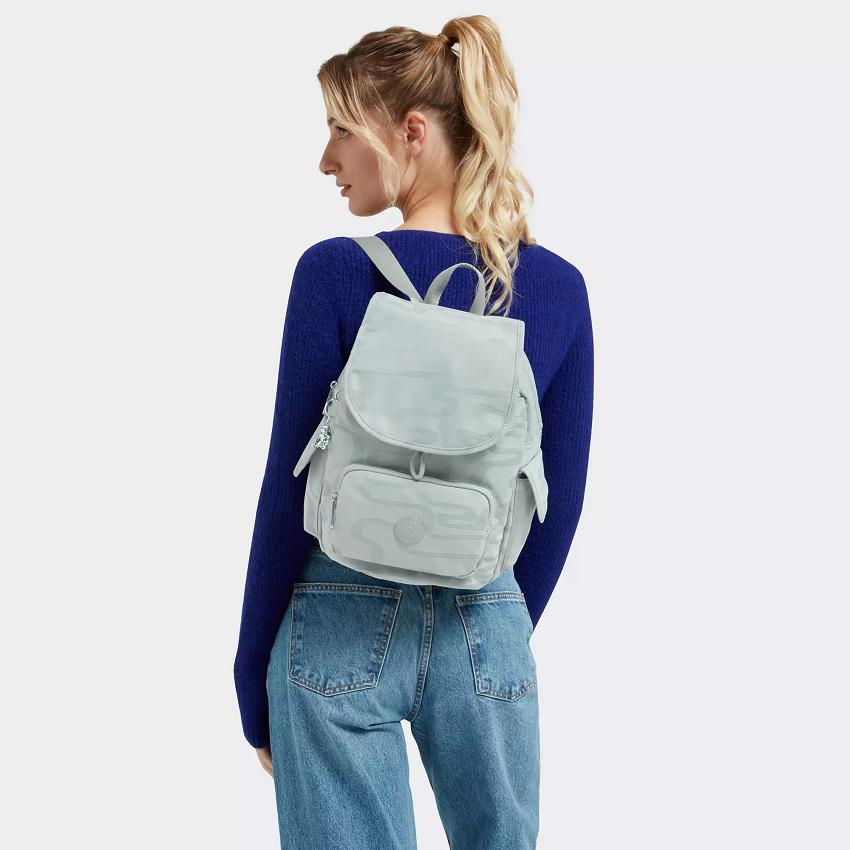 Kipling City Pack Small Travel Backpacks Blue | UKKi1400F