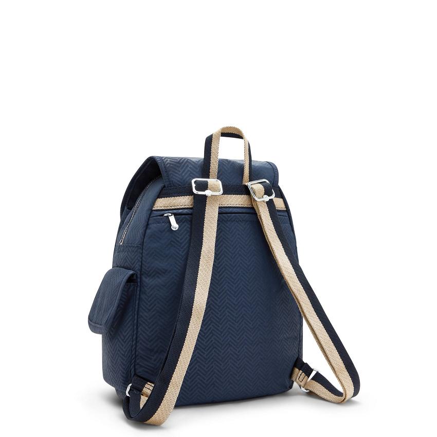 Kipling City Pack Small Travel Backpacks Blue | UKKi1403R