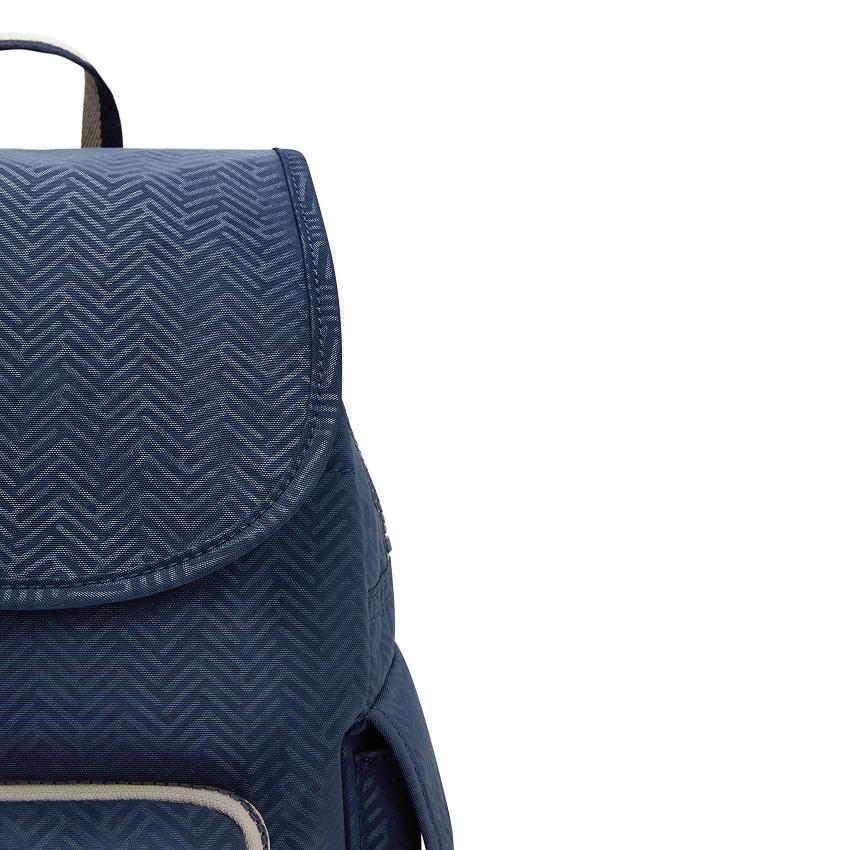 Kipling City Pack Small Travel Backpacks Blue | UKKi1403R