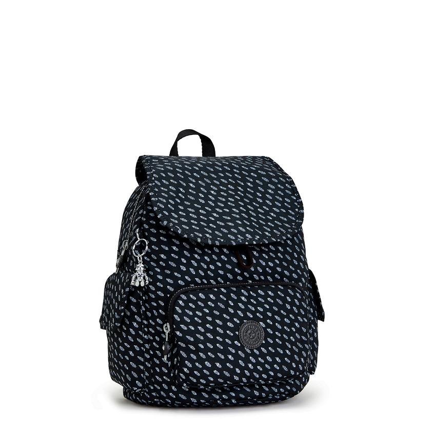 Kipling City Pack Small Travel Backpacks Navy | UKKi1405Y