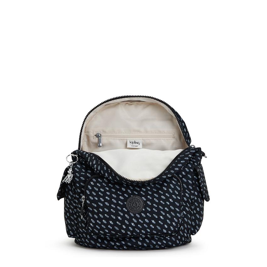 Kipling City Pack Small Travel Backpacks Navy | UKKi1405Y