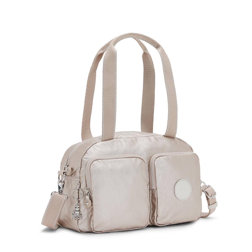 Kipling Cool Defea Metallic Handbags Metal | UKKi1799R