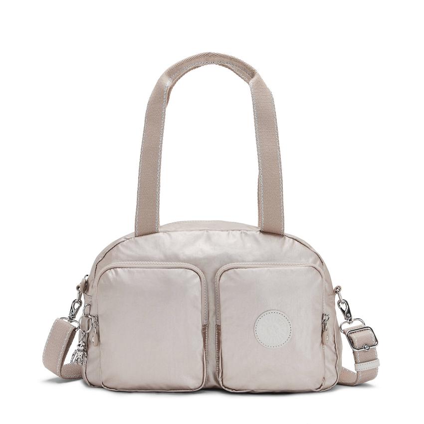 Kipling Cool Defea Metallic Handbags Metal | UKKi1799R