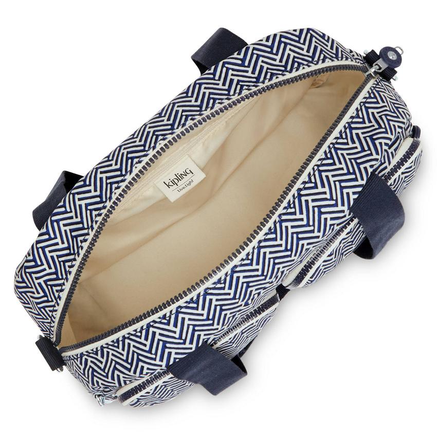 Kipling Cool Defea Shoulder Bags Blue white | UKKi1929G