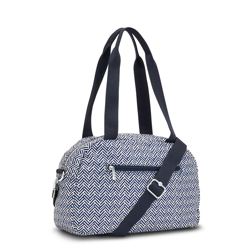 Kipling Cool Defea Shoulder Bags Blue white | UKKi1929G