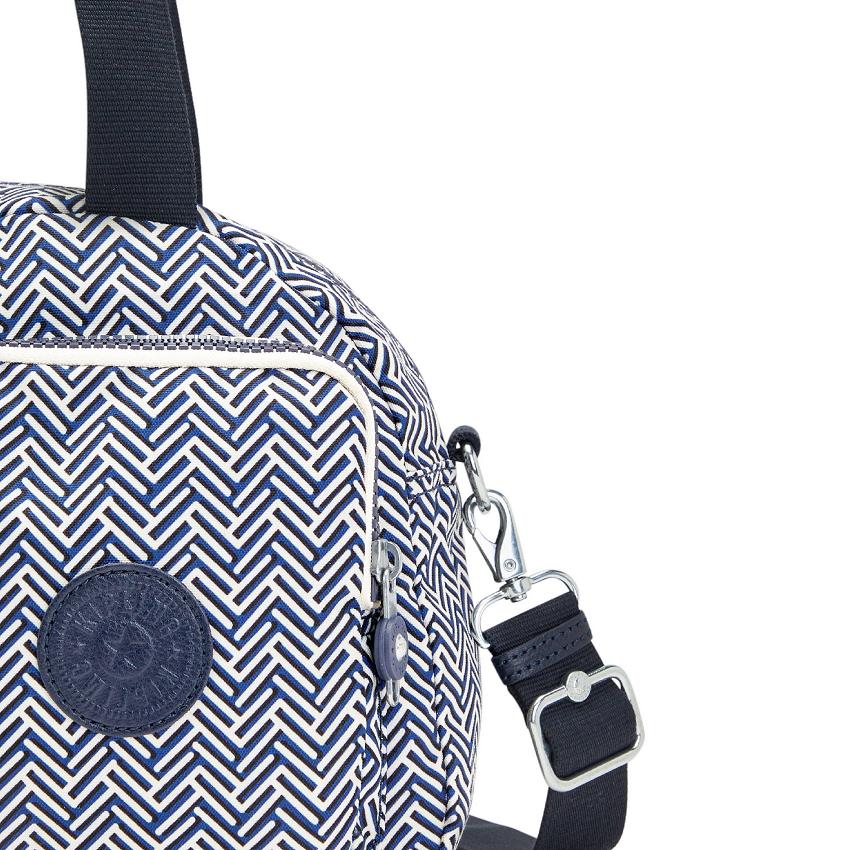 Kipling Cool Defea Shoulder Bags Blue white | UKKi1929G