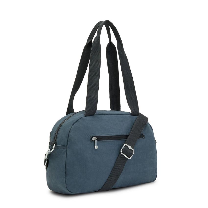 Kipling Cool Defea Shoulder Bags Navy Grey | UKKi1937P