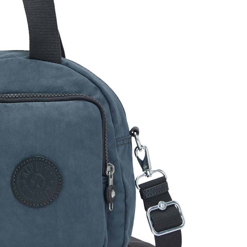 Kipling Cool Defea Shoulder Bags Navy Grey | UKKi1937P