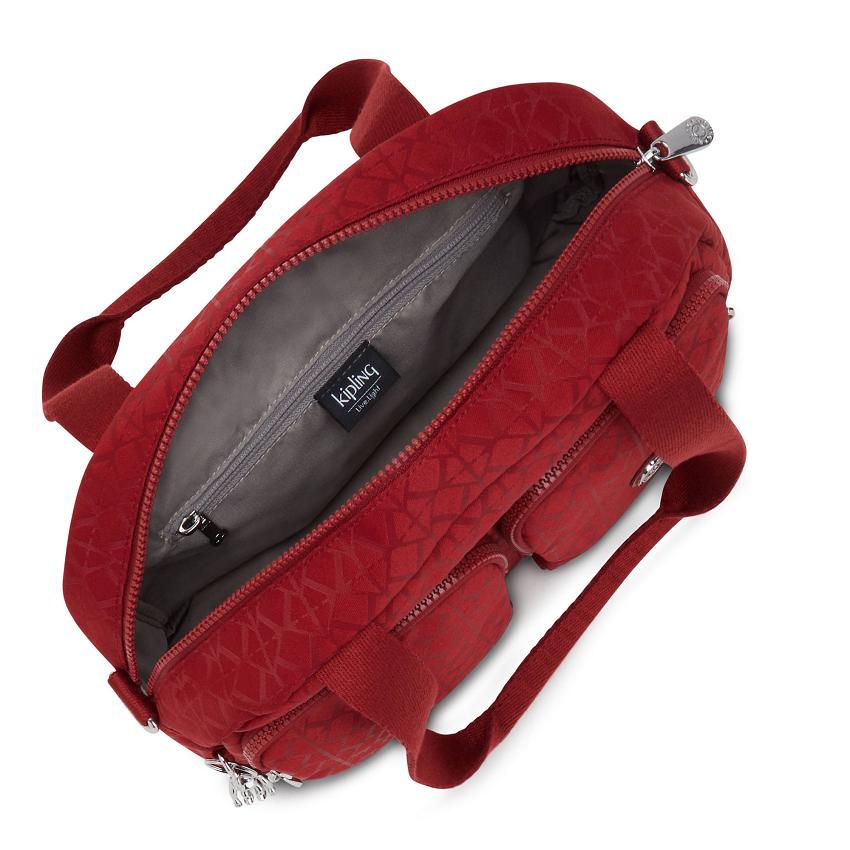 Kipling Cool Defea Shoulder Bags Red | UKKi1928F