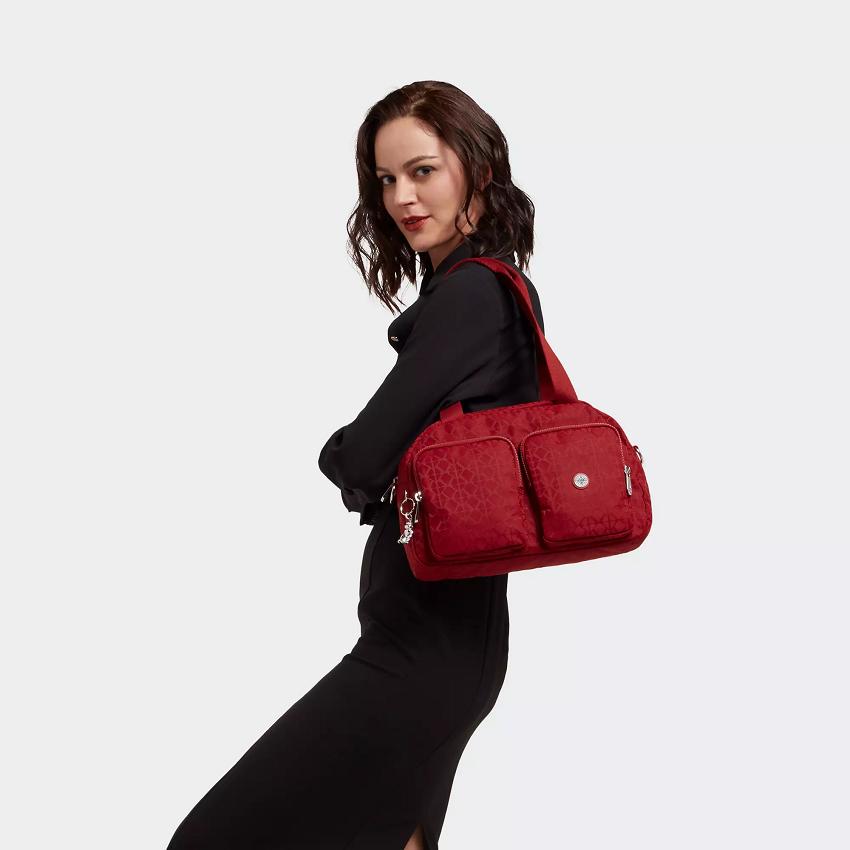 Kipling Cool Defea Shoulder Bags Red | UKKi1928F