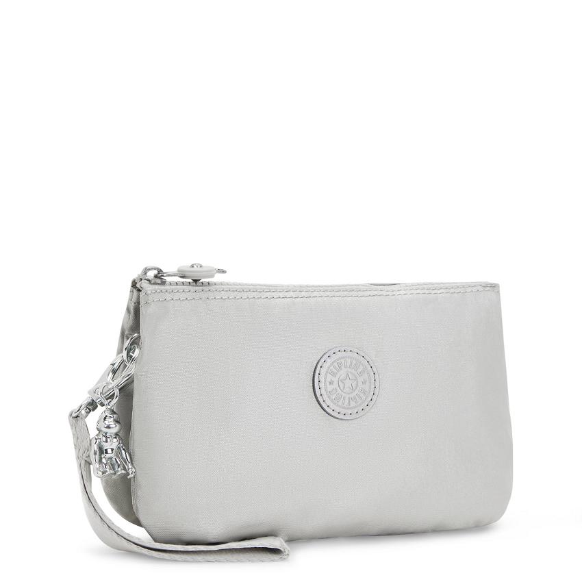 Kipling Creativity Extra Large Makeup Bags Silver | UKKi1094E