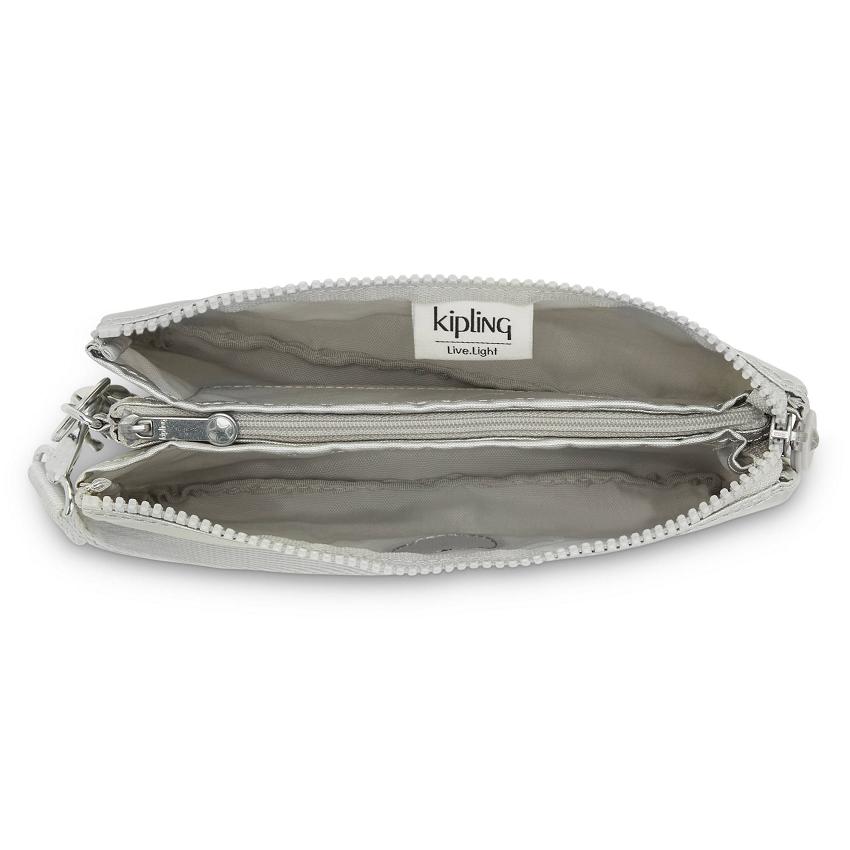 Kipling Creativity Extra Large Makeup Bags Silver | UKKi1094E