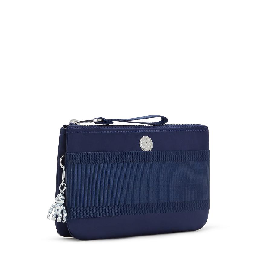 Kipling Creativity Extra Large Wallets Blue Stripes | UKKi1150G