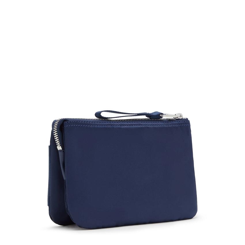 Kipling Creativity Extra Large Wallets Blue Stripes | UKKi1150G