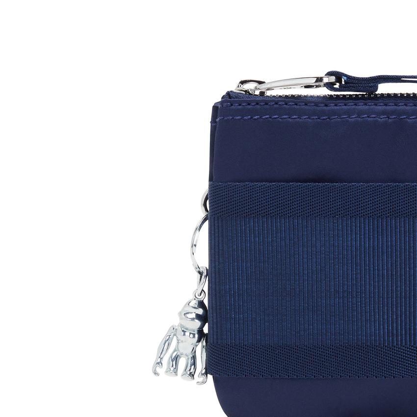 Kipling Creativity Extra Large Wallets Blue Stripes | UKKi1150G