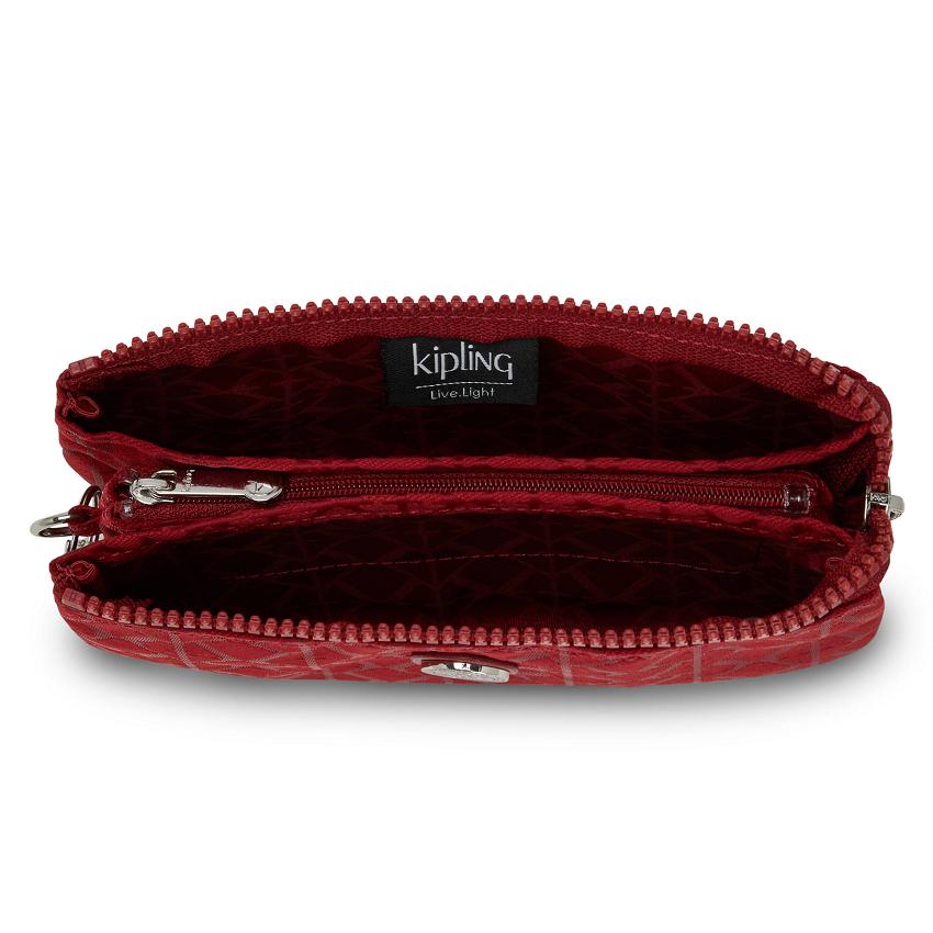 Kipling Creativity Large Makeup Bags Red | UKKi1103S