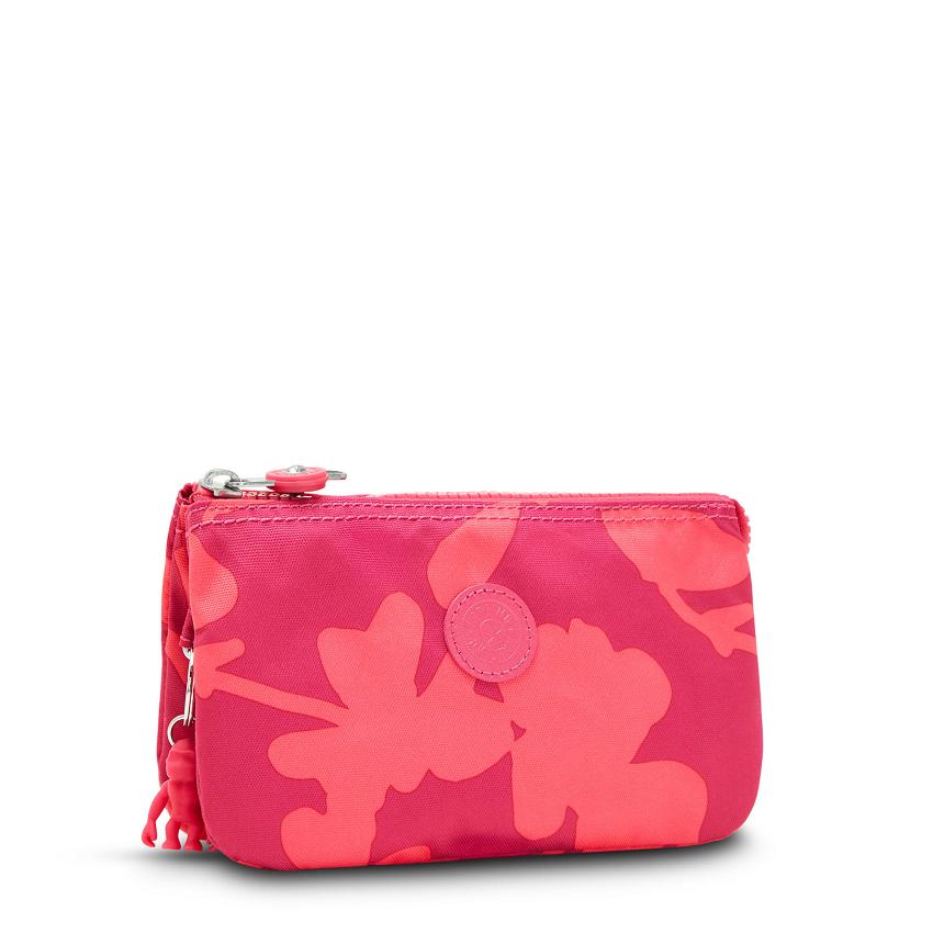 Kipling Creativity Large Pencil Cases Coral Flower | UKKi2136Z