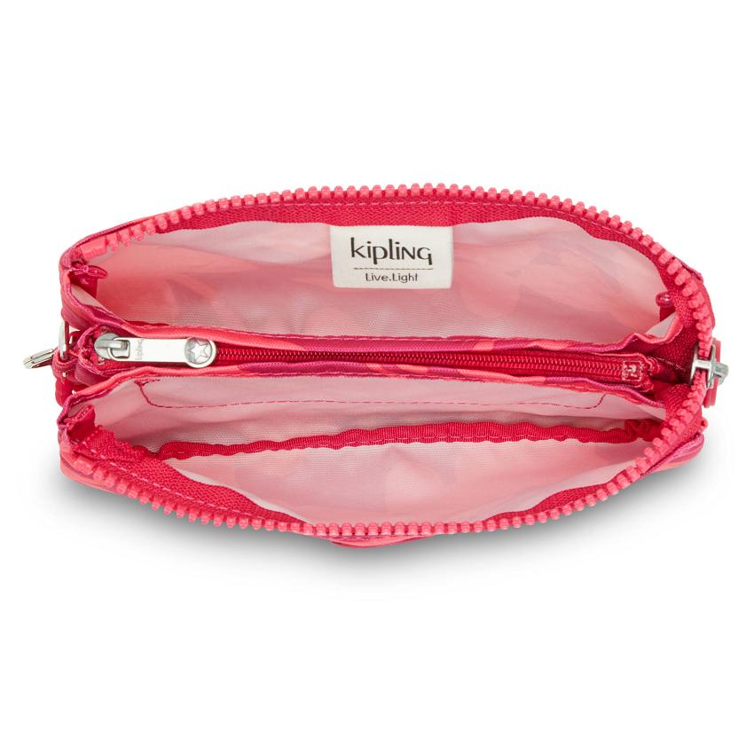 Kipling Creativity Large Pencil Cases Coral Flower | UKKi2136Z