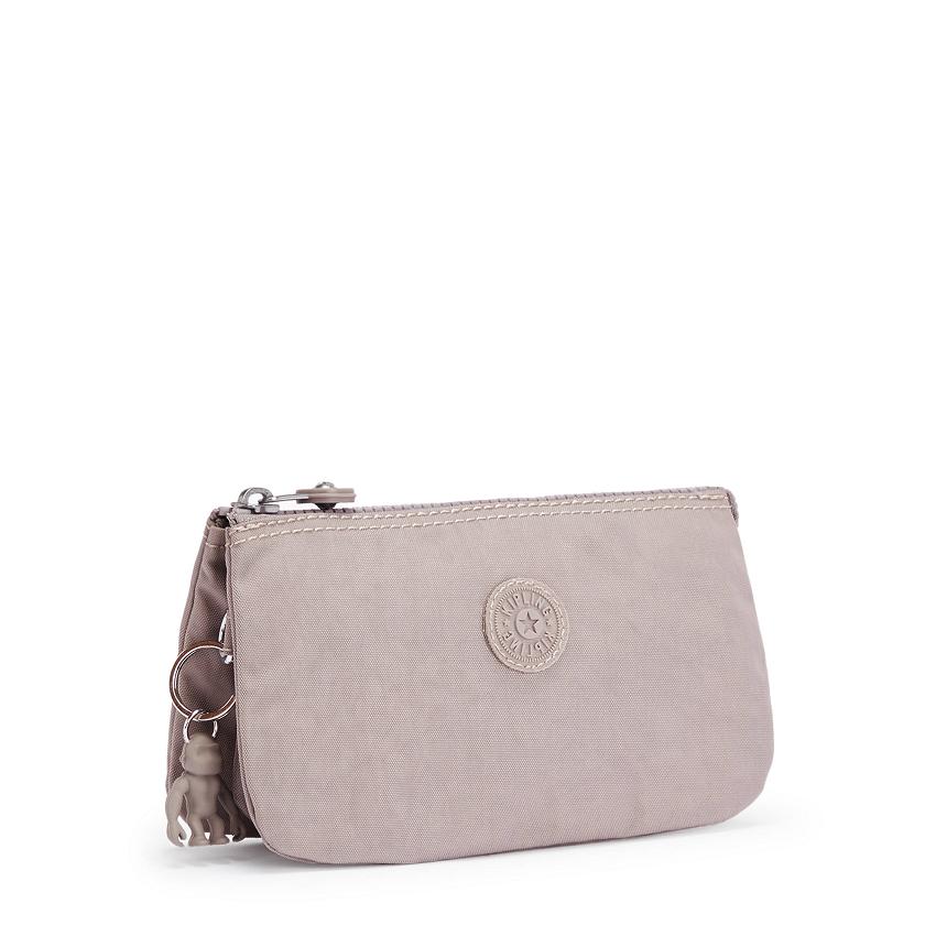 Kipling Creativity Large Pencil Cases Grey | UKKi2129A