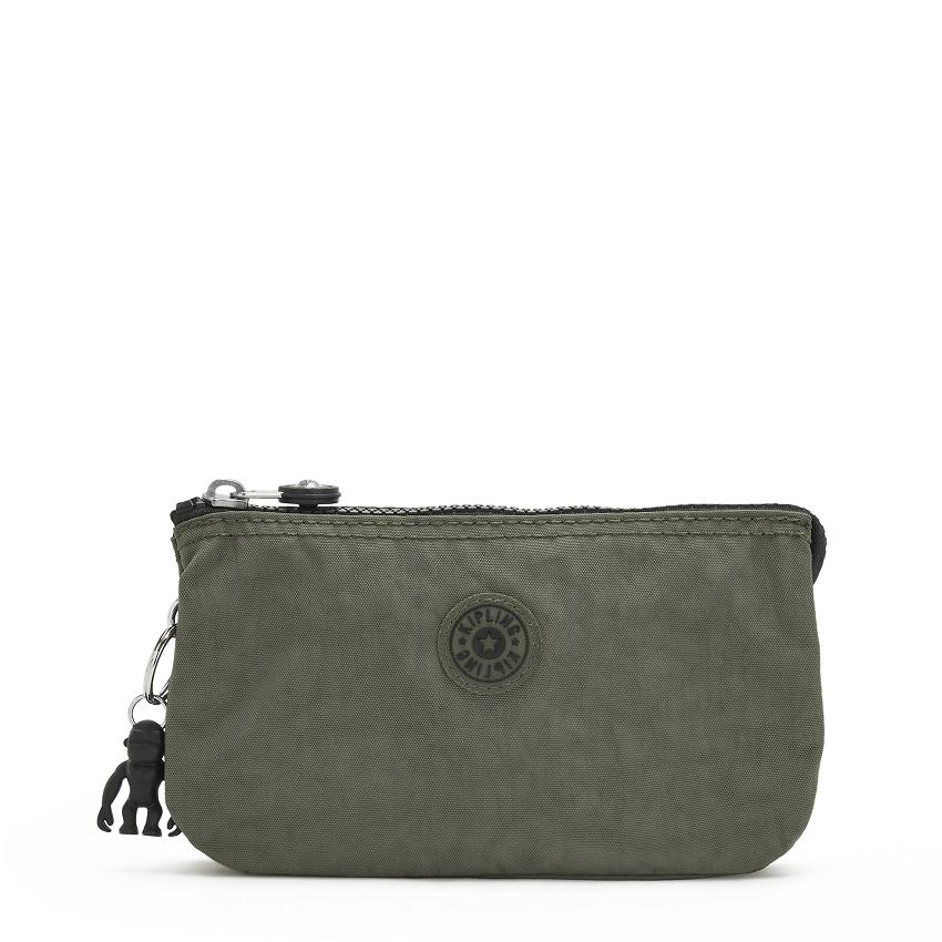 Kipling Creativity Large Pencil Cases Green | UKKi2133J