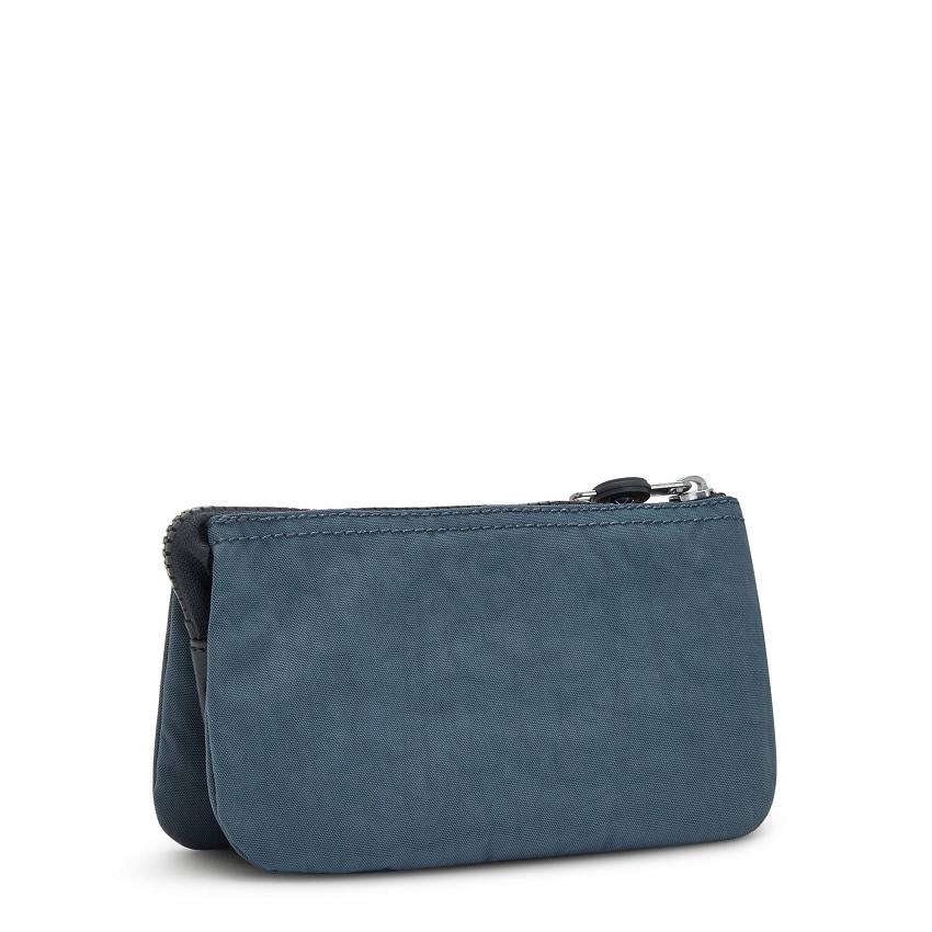Kipling Creativity Large Pencil Cases Navy Grey | UKKi2130S