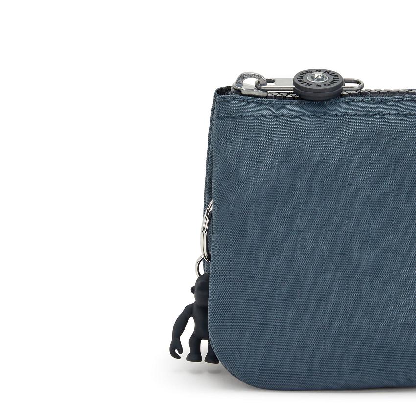 Kipling Creativity Large Pencil Cases Navy Grey | UKKi2130S