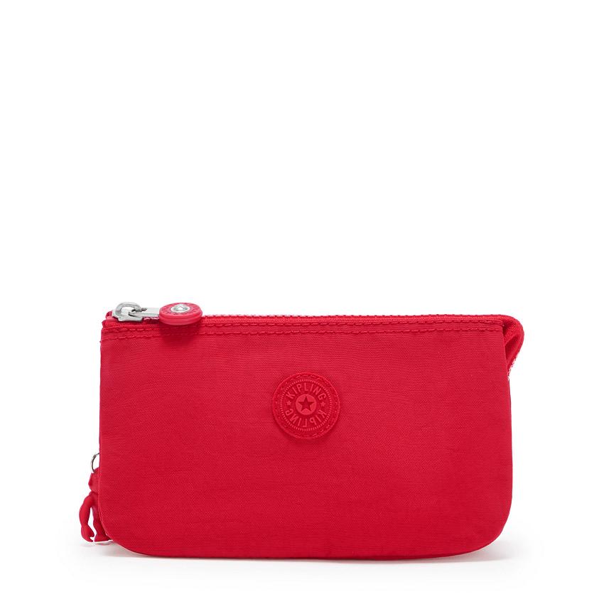 Kipling Creativity Large Pencil Cases Red | UKKi2138V