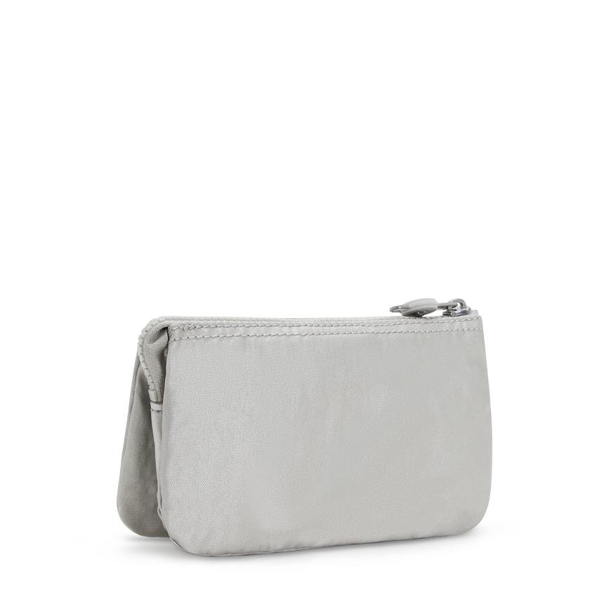 Kipling Creativity Large Pencil Cases Silver | UKKi2131D