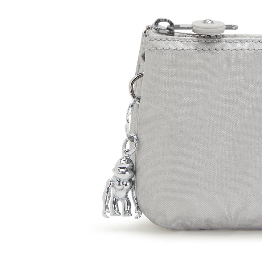 Kipling Creativity Large Pencil Cases Silver | UKKi2131D