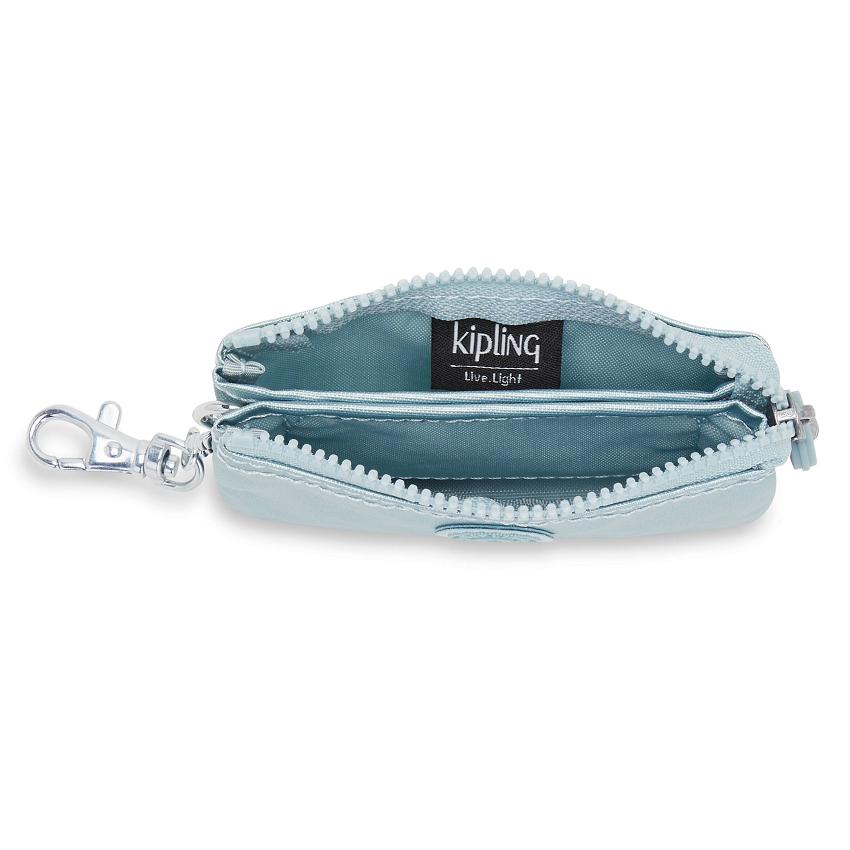 Kipling Creativity Mini Keychains Turquoise Metal | UKKi1006E