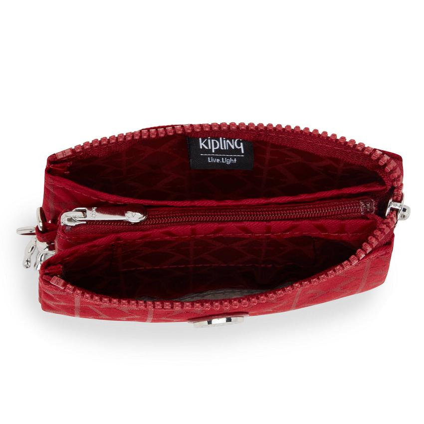Kipling Creativity Small Makeup Bags Red | UKKi1120S