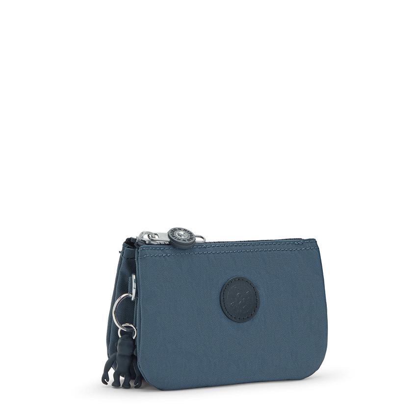 Kipling Creativity Small Wallets Navy Grey | UKKi1155W